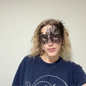 Black Lace Masquerade Mask